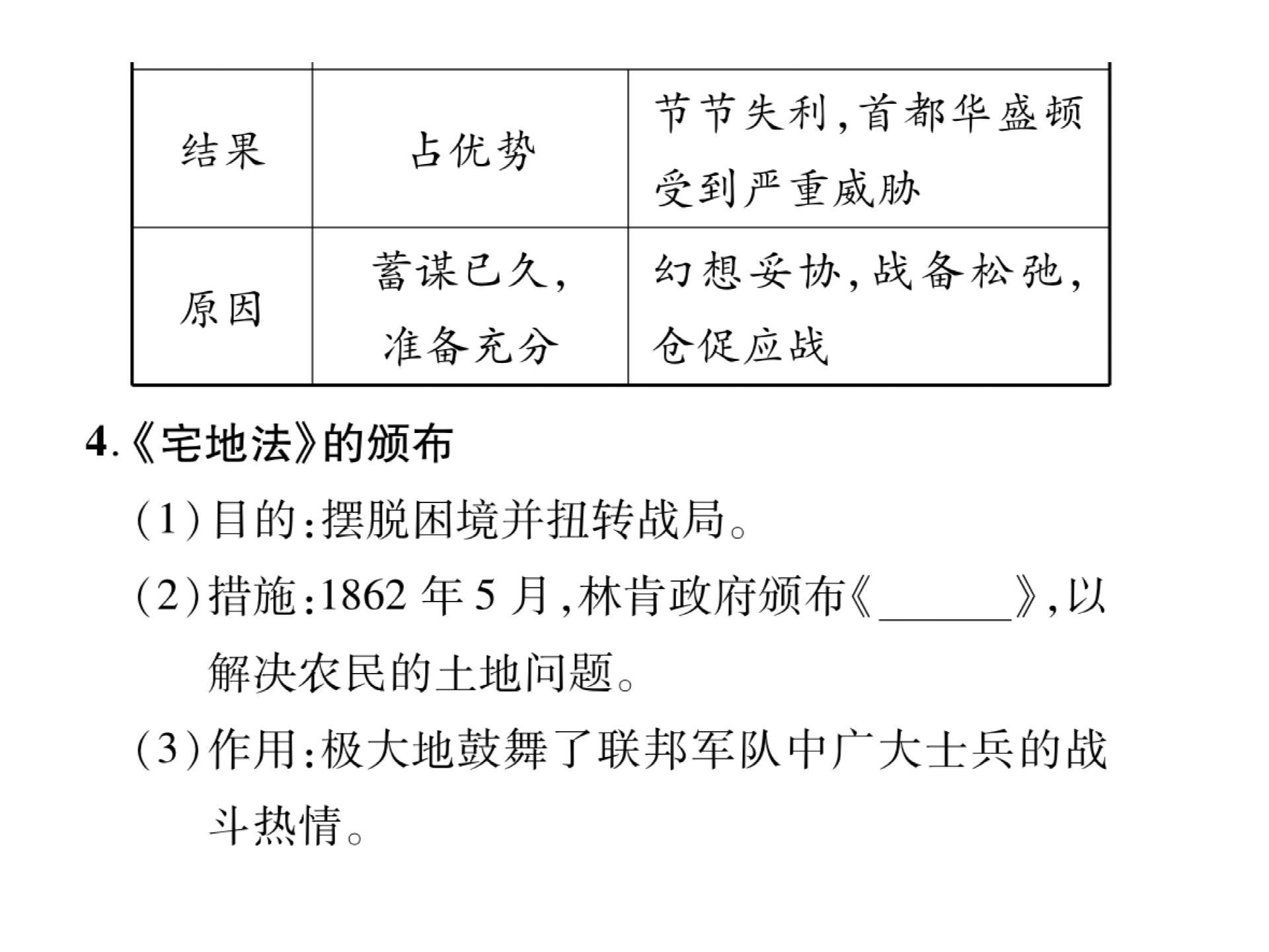 2019届（新）川教版九年级历史下册课件：第四单元 第2课 美国南北战争 (共30张PPT)