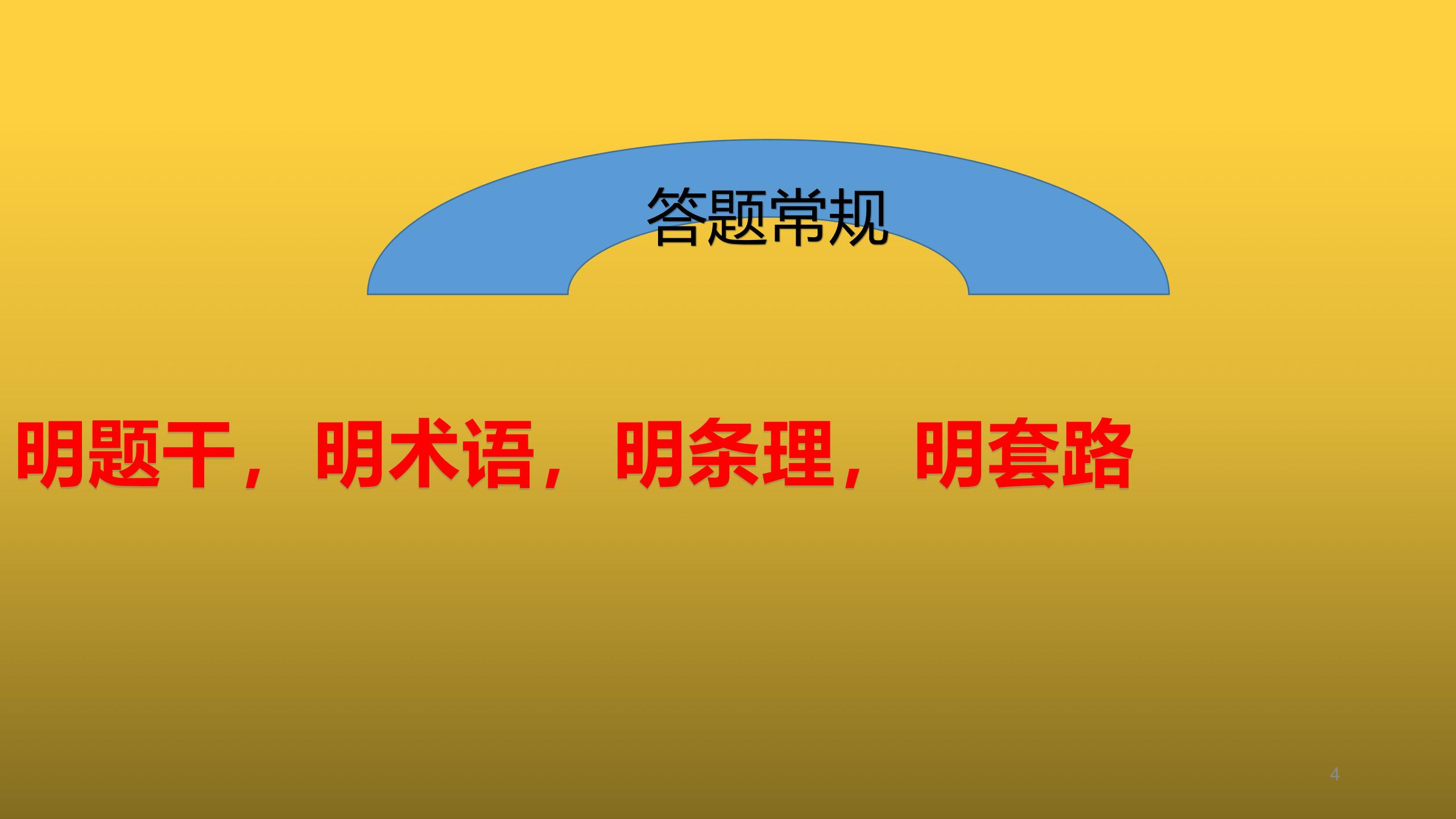 高考复习之应试策略(共113张PPT)