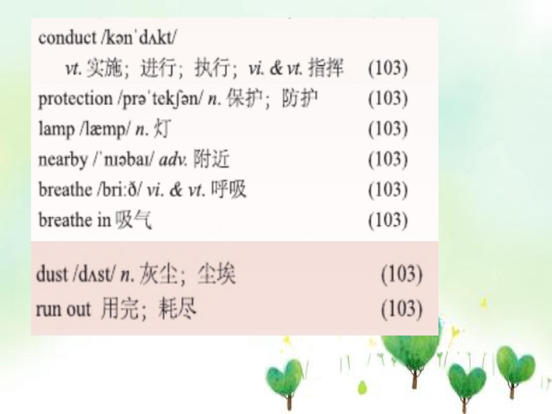 高中英语北师大版（2019）必修第二册-Unit 5  Lesson 2 单词讲解和听力练习(共25张PPT)
