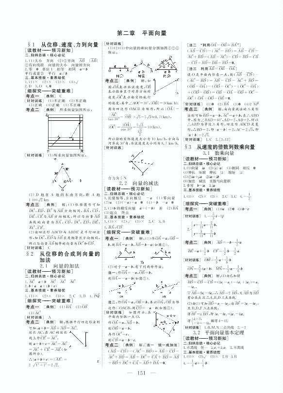 2.5从力做的功到向量的数量积（同步讲义）-【创新方案·高中同步创新课堂】2020-2021学年高中数学必修4（北师大版）