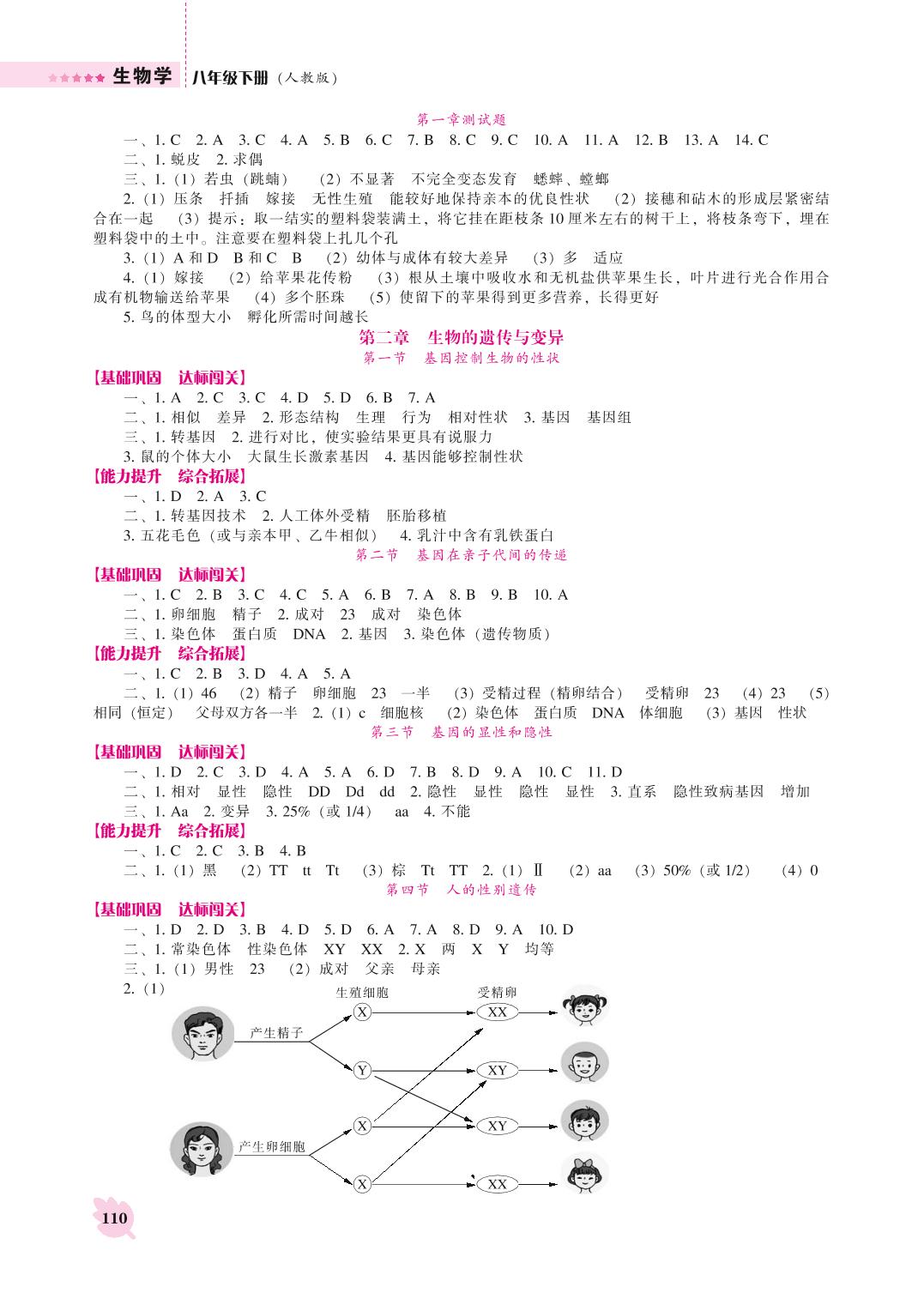 第八单元 第一章 第二节 免疫与计划免疫-八年级下册初二生物【新课程同步训练】人教版