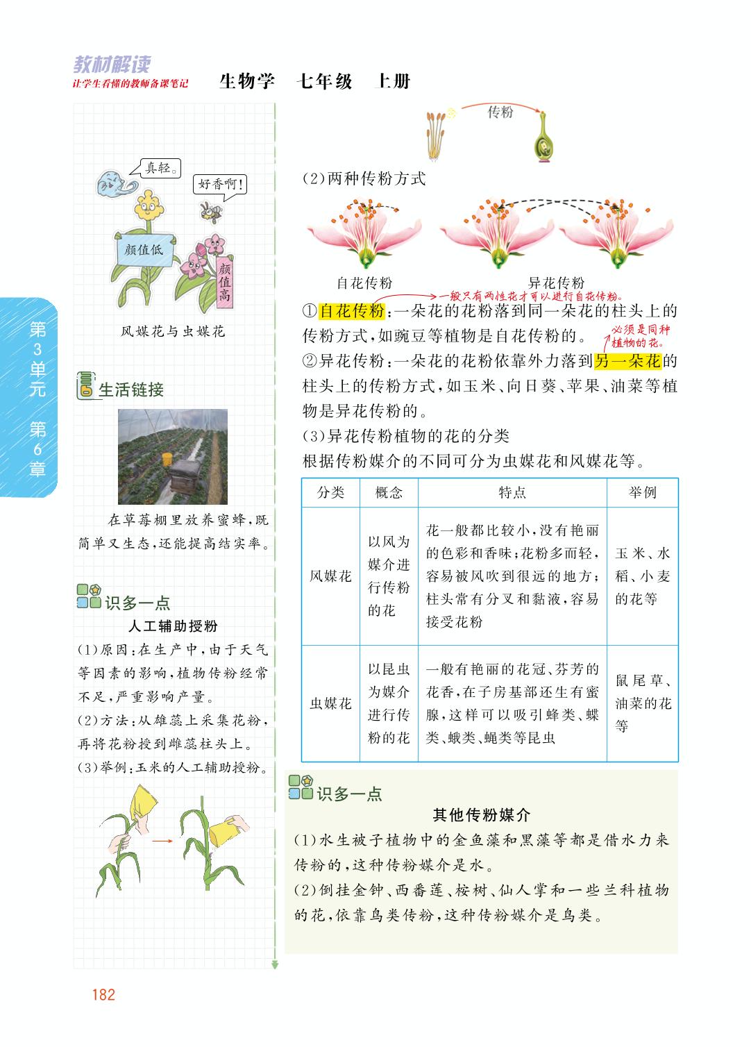3.6.3 生殖器官的生长-【教材解读】2023秋七年级上册初一生物（北师大版)
