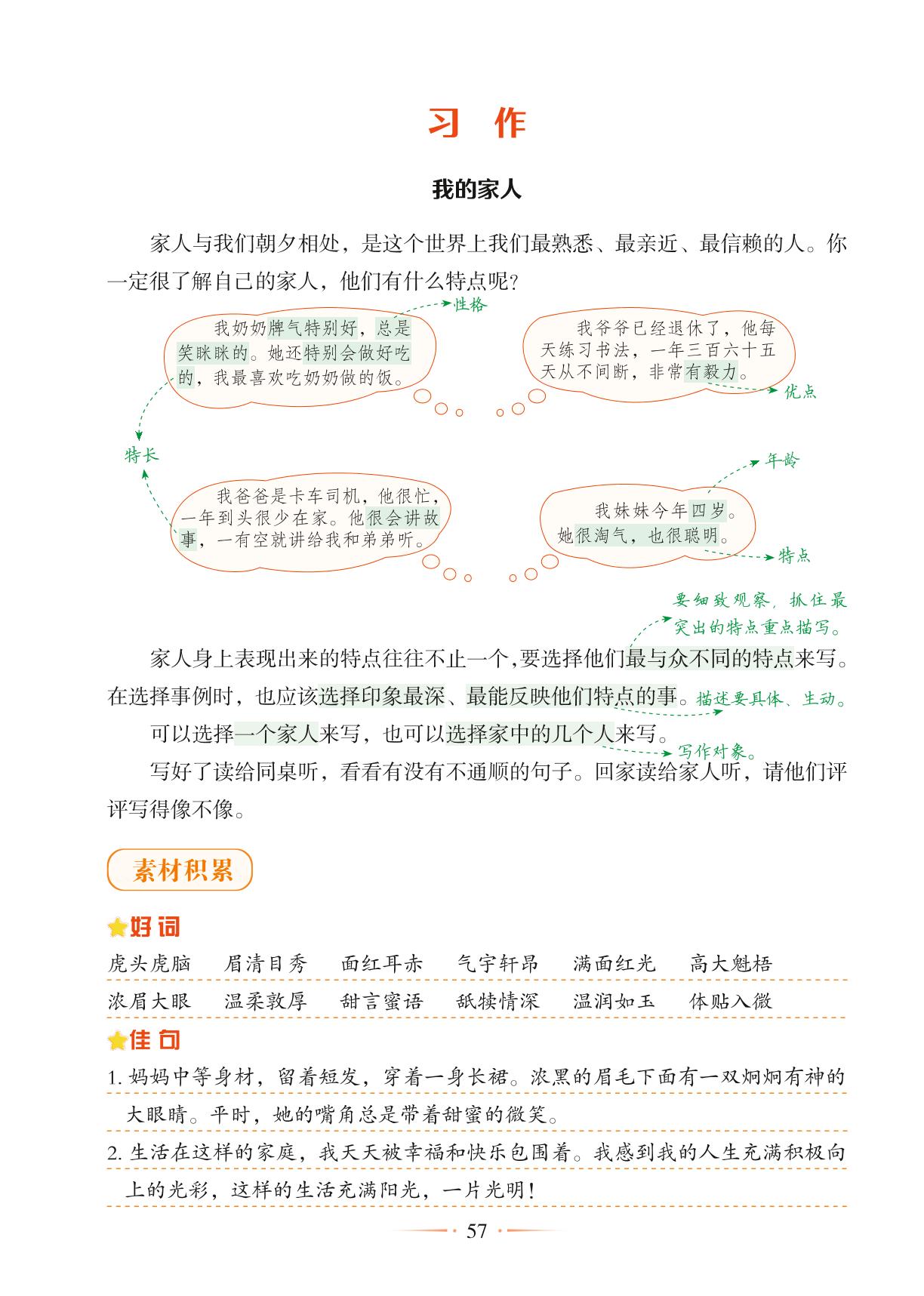 第二单元 习作&语文园地&单元总结-【随堂笔记】2024-2025学年四年级上册语文（统编版）