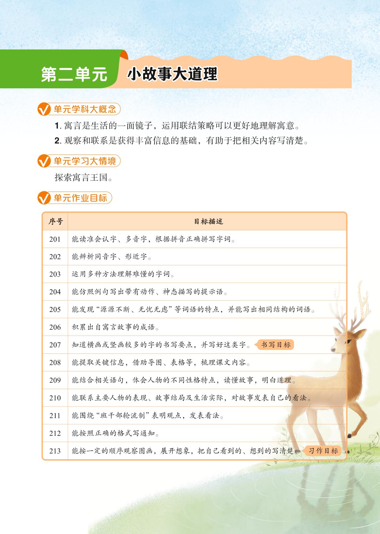 第二单元 5 守株待兔-【黄冈小状元· 作业本】2024-2025学年三年级下册语文（统编版）