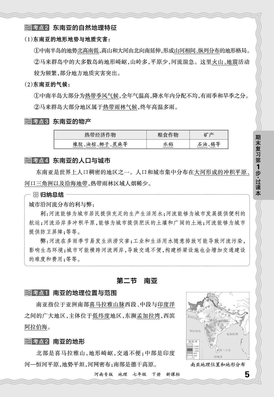 第8章 了解地区-【王朝霞系列丛书】2024-2025学年新教材七年级下册地理期末试卷精选（湘教版2024）河南专版