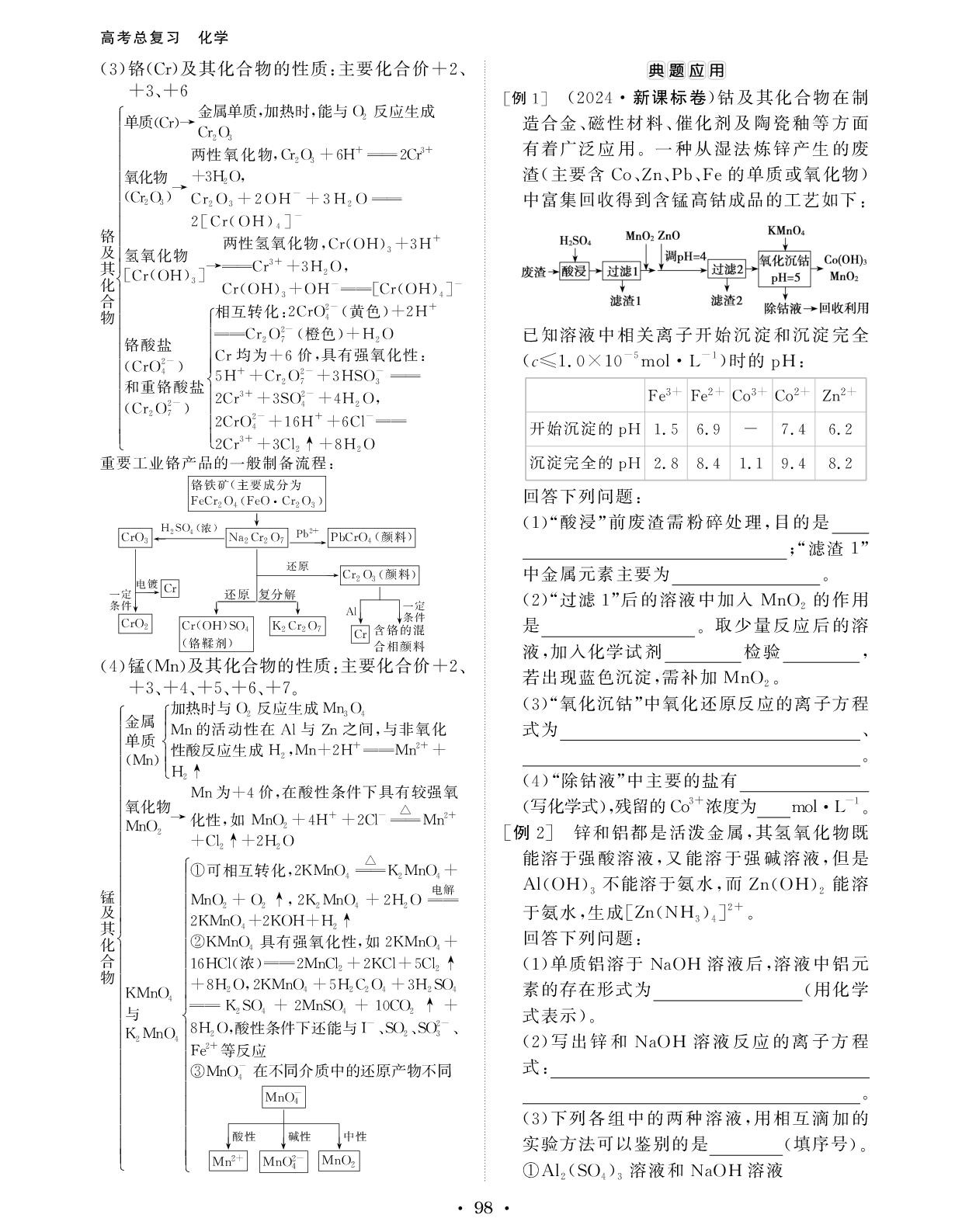 热点强化课5 从铁到“变价金属”-【创新教程】2027年高考化学总复习大一轮讲义