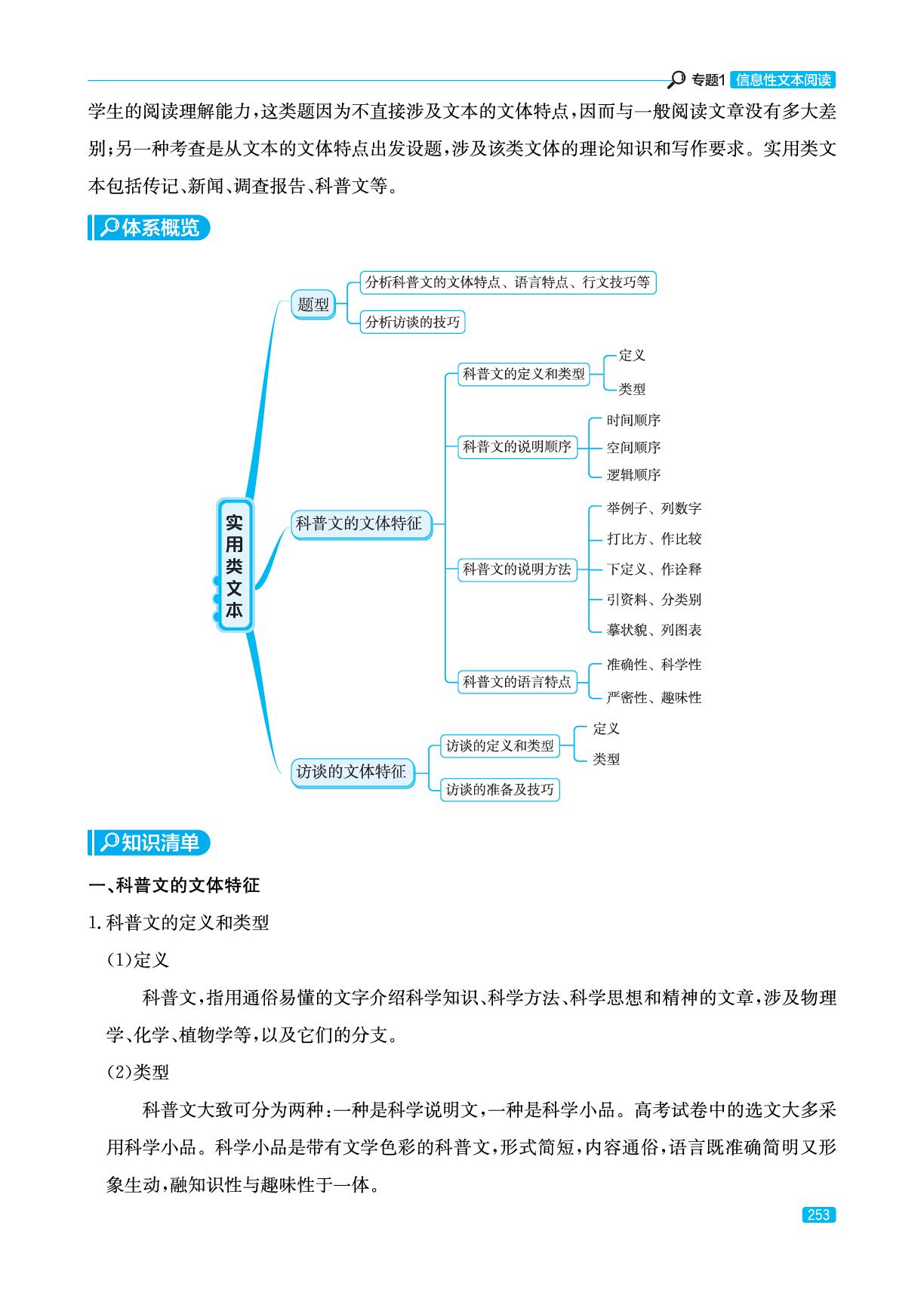 专题1 考点5 实用类文本的文体特征(精讲册)-【实战高考】2026年高考语文总复习（山东专版）