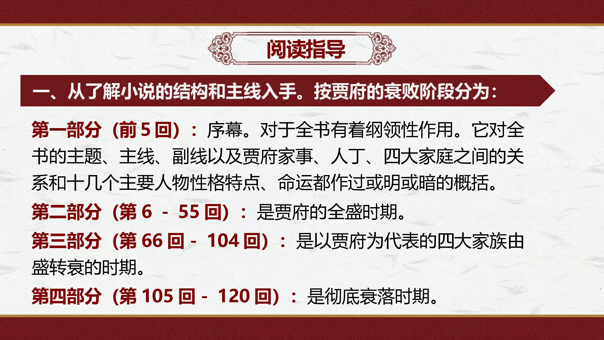 2.《红楼梦》阅读指导   2025-2026学年统编版高一语文必修下册